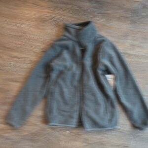 Kids Gray Fleece Jacket